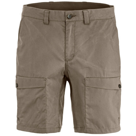 Pantalones cortos de hombre Fjällräven Abisko Hybrid Trail Shorts M marrón Suede Brown