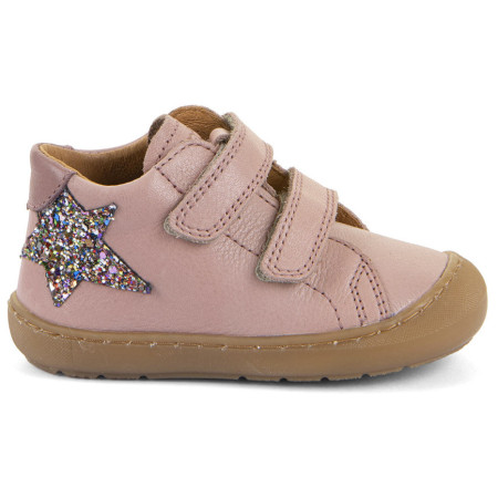 Zapatos barefoot para niños para todo el año Froddo Ollie S Star Pink