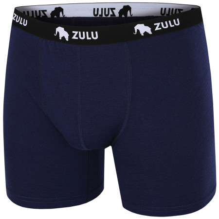 Calzoncillos bóxer para hombre Zulu Merino 160 6in azul navy