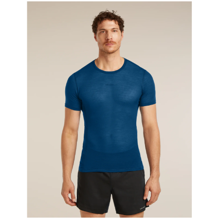 Camiseta funcional de hombre Icebreaker M Mer 75 Cool-Lite Featherlight SS Crewe