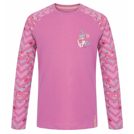 Camiseta para niños Loap Bibina rosa Rosebud