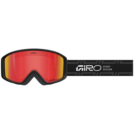 Gafas de esquí Giro Index 2.0 Black Stacked-Amber Scarlet