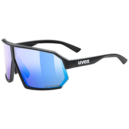 Gafas de sol Uvex Sportstyle 237 Cv negro/azul Black Matt/Mir.Blue