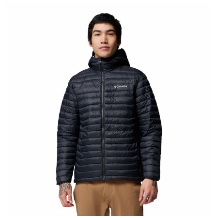 Chaqueta de hombre Columbia Powder Pass™ Hooded Jacket negro Black