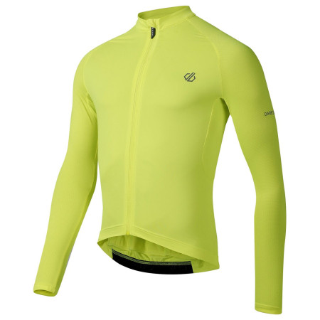 Maillot de ciclismo de hombre Dare 2b Lightning Long Sleeve Jersey amarillo Fluro Yellow