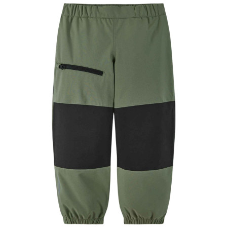 Pantalones para niños Reima Samppi verde/negro Greyish green