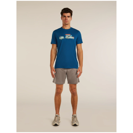 Camiseta funcional de hombre Icebreaker Men Merino 150 Tech Lite SS Tee Transportage