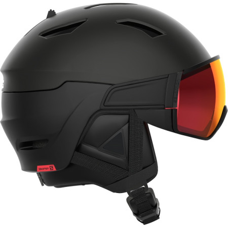 Casco de esquí Salomon Driver negro Black(PantoneTapShoe)