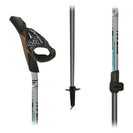 Bastones de caminata nórdica Fizan NW Carbon Pro Impulse