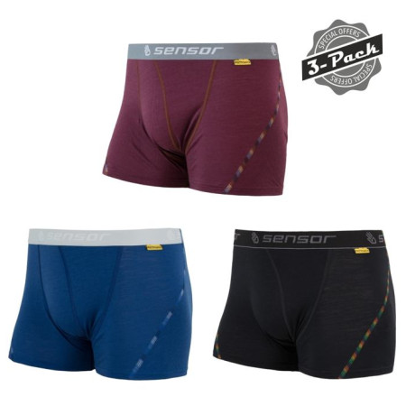 Calzoncillos de hombre Sensor Merino Air 3-PACK (2022)