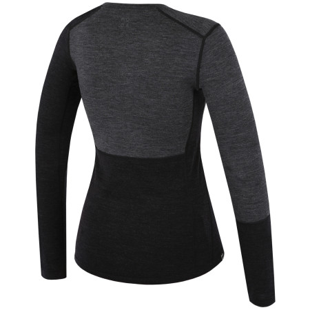 Camiseta de mujer MOOA MerinoSilk Block 160 long