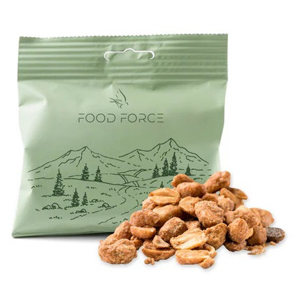 Mezcla de frutos secos Food Force Cacahuetes con miel y sal 50 g