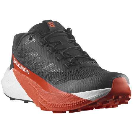 Zapatos trekking hombre Salomon Pulsar negro Black / White / Cherry Tomato