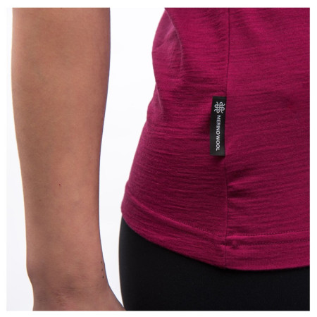 Camiseta funcional de mujer Sensor Merino Active Songbirds