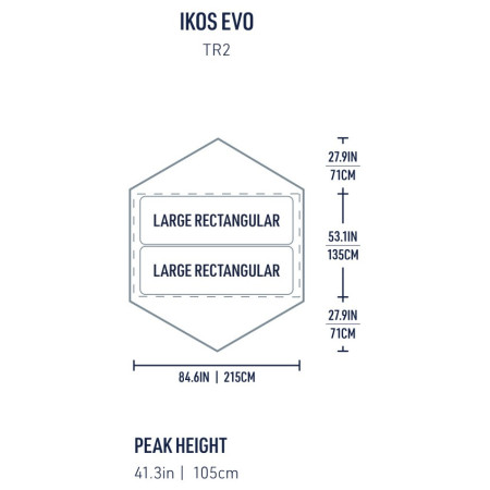 Tienda de campaña Sea to Summit Ikos Evo Tent TR2