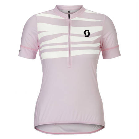 Maillot de ciclismo para mujer Scott Jersey W's Endurance LT SS rosa claro bliss pink