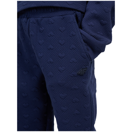 Pantalones de chándal para niños 4F Trousers Cas F1785 Navy