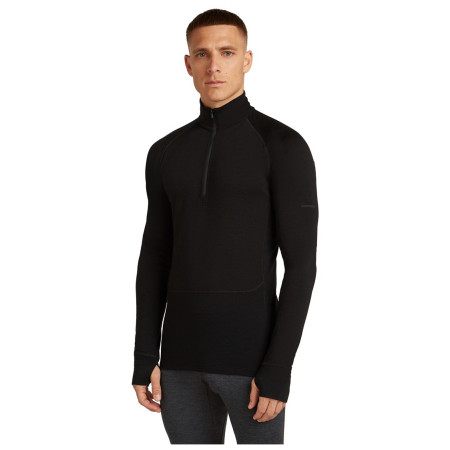Camiseta funcional de hombre Icebreaker Men Mer 200 ZoneKnit LS Half Zip
