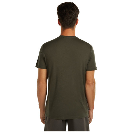 Camiseta de hombre Icebreaker Men Merino 150 Tech Lite SS Tee Range Stripes