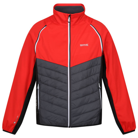Chaqueta de hombre Regatta Steren Hybrid rojo Seville/SlGr