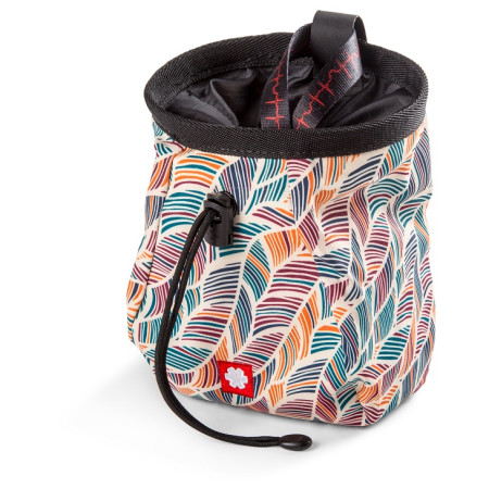 Saco de magnesio Ocún Lucky + Belt blanco/rojo LeafsColor