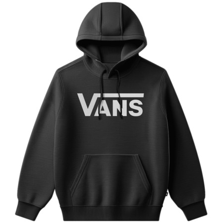 Sudadera de hombre Vans Classic Pullover negro Black/White