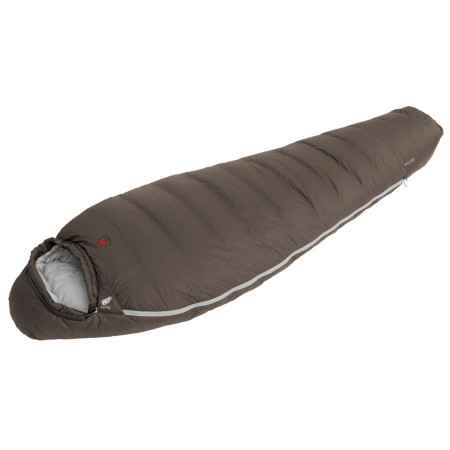 Saco de dormir de plumón Robens Serac 600 Short marrón brown