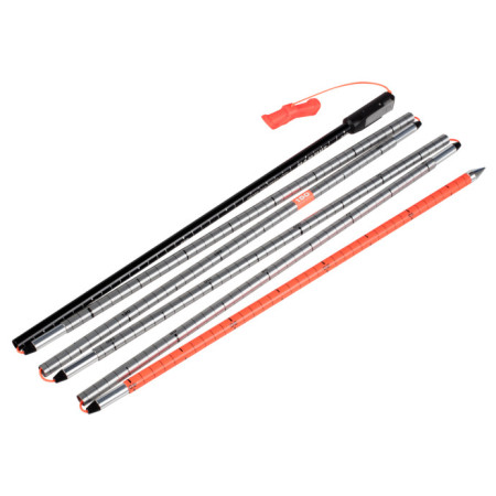 Sonda de avalancha Mammut Probe 280 speed lock naranja/negro vibrant orange