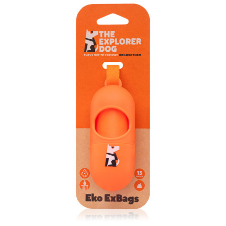 Dispensador de bolsas para excrementos de perros Explorer Dog Zásobník s 1 rolí