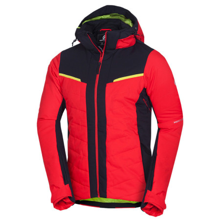 Chaqueta de esquí para hombre Northfinder Clyde rojo/negro 361redblack