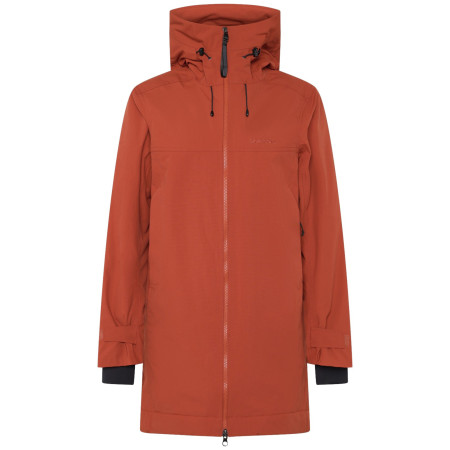 Abrigo softshell para mujer Didriksons Eris Wns Parka naranja Rust