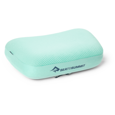 Almohada de viaje Sea to Summit Aeros Premium Pillow - Large azul claro Cabbage