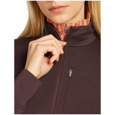 Sudadera funcional de mujer Icebreaker Women Merino 260 Quantum IV LS Zip