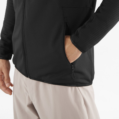 Sudadera de hombre Salomon Essential Lightwarm FZ M