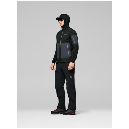 Sudadera funcional de hombre Norrona falketind warm2 stretch Hood
