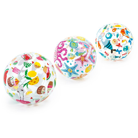 Balón hinchable Intex Lively Print Balls 59040NP