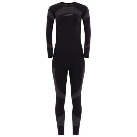 Ropa interior térmica para mujer Fundango Seamless Baselayer Set negro black