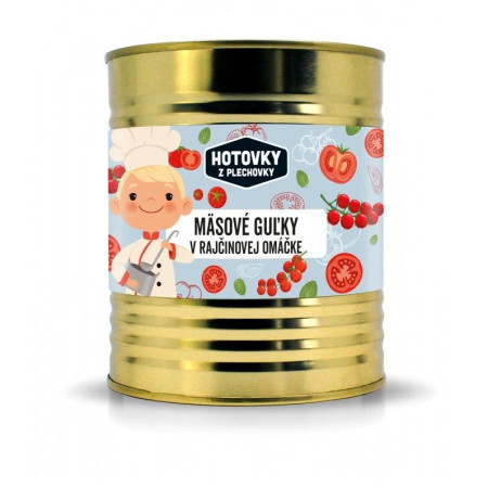 Plato principal Hotovky z plechovky Albóndigas en salsa de tomate 800 g
