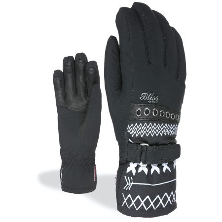 Guantes de esquí para mujer Level Bliss Venus negro Black