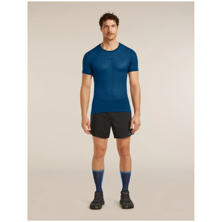 Camiseta funcional de hombre Icebreaker M Mer 75 Cool-Lite Featherlight SS Crewe