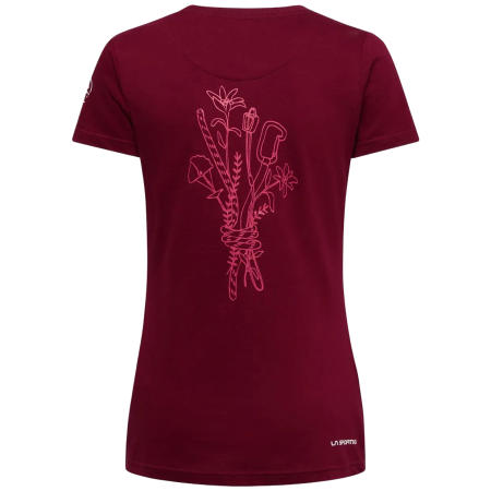 Camiseta de mujer La Sportiva Climb Flower T-Shirt W