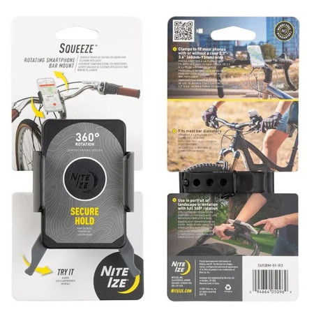 Soporte para bicicleta Nite Ize Squeeze