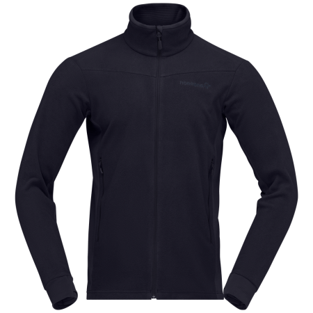 Sudadera funcional de hombre Norrona falketind warm2 Jacket negro Caviar Black