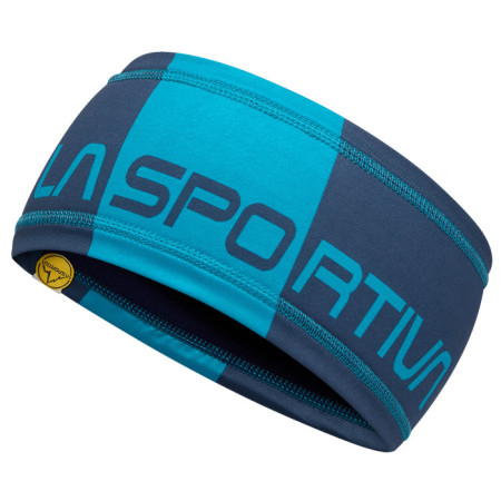 Banda para cabeza La Sportiva Diagonal Headband azul Night Blue/Crystal