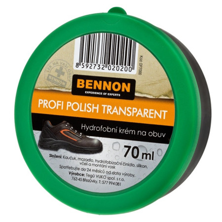 Crema para calzado Bennon Profi Polish Transparent