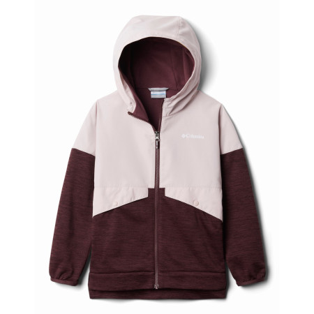 Sudadera para niños Columbia Out-Shield™ Dry Fleece Full Zip rosa/violeta MineralPinkMalbecHeather