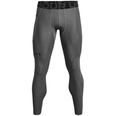 Calzoncillos de hombre Under Armour HG Armour Leggings gris CarbonHeather/Black