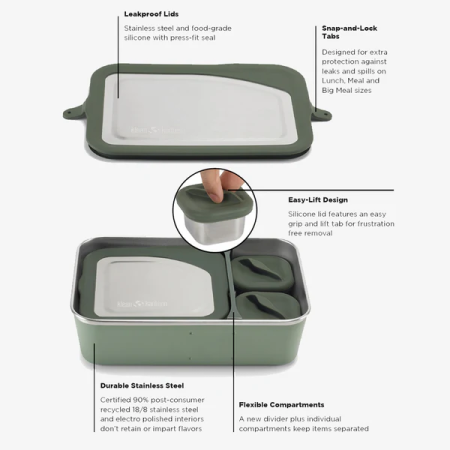 Caja de alimentos Klean Kanteen Meal box 1005ml