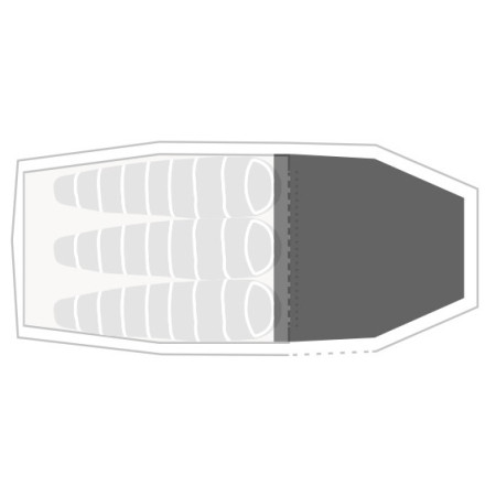 Suelo debajo de tienda de campaña Robens Groundsheet Sage 3 Pro and Voyager 3 Exp