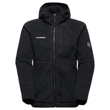 Sudadera de hombre Mammut Falera Pro ML Hooded Jacket Men negro black 0001